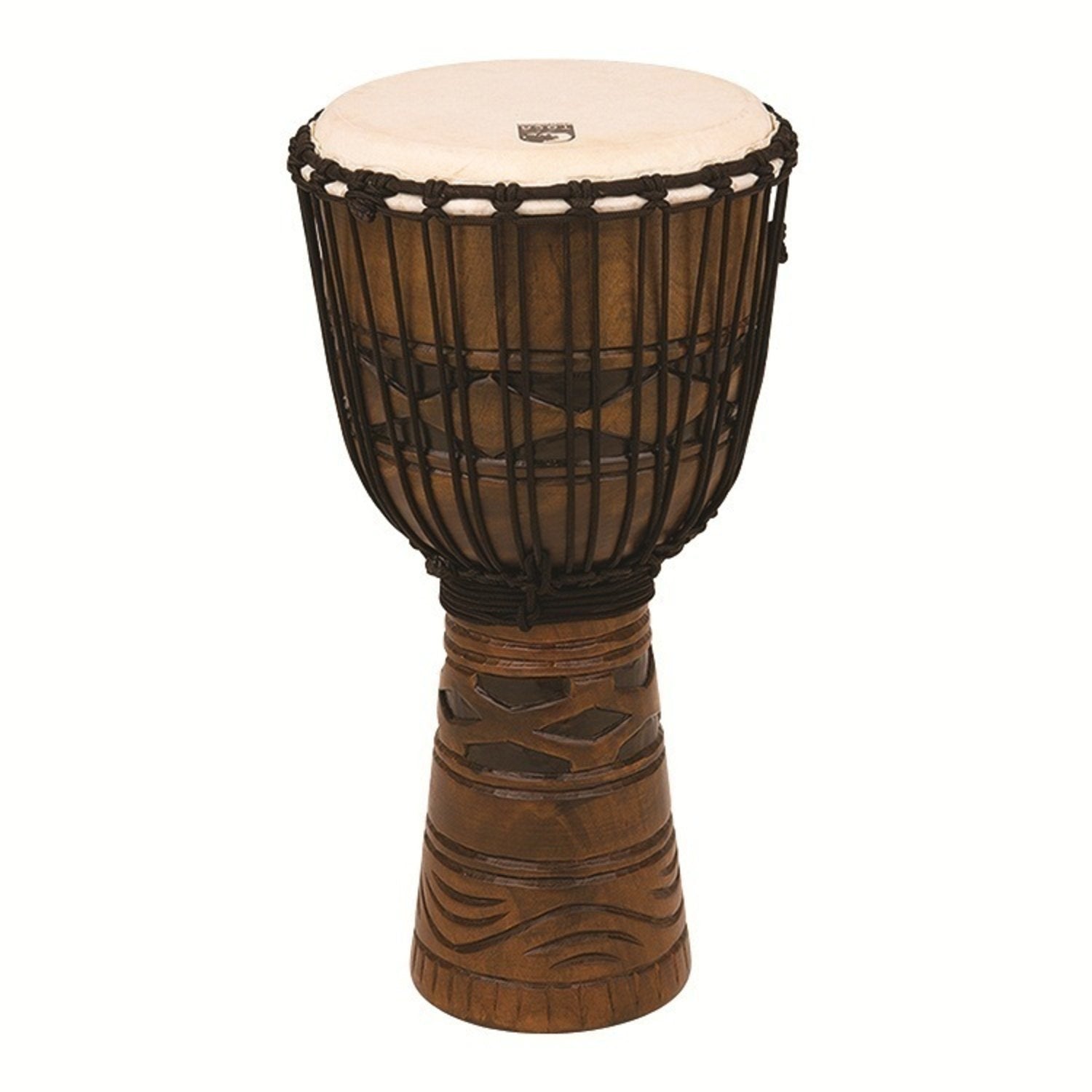 Toca Djembe Origins-serien - Afrikansk mask (TODJ-12AM)