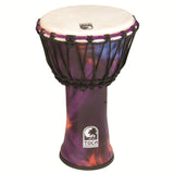 Toca Djembe Freestyle Rope Tuned - Woodstock Purple (SFDJ-12WP)