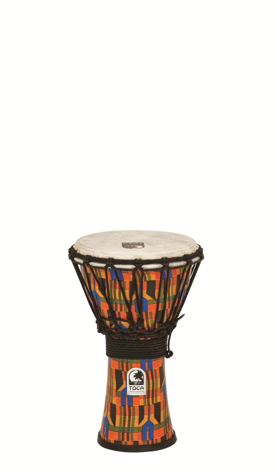 Toca Djembe Freestyle med repstämning - Kente Cloth (SFDJ-7K)