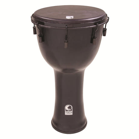 Toca Djembe Freestyle mekaniskt stämd - Black Mamba (SFDMX-10BM)