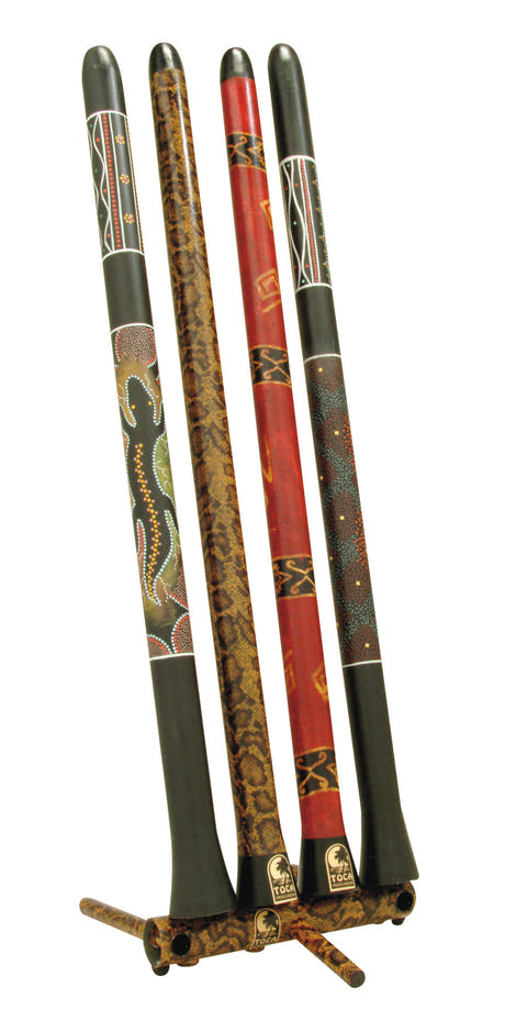 Toca World Percussion Duro Didgeridoos - Stor (målad) (DIDG-DUROLG)