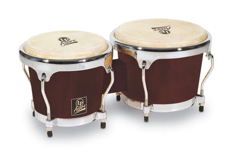 Latin Percussion Bongo Aspire - Mörkt trä (LPA601-DW)