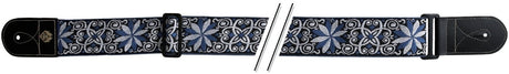 GEWA gitarrremmar F&S Folk Jacquard - blå-vit