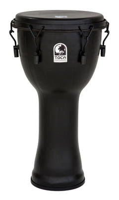 Toca Djembe Freestyle mekaniskt stämd - svart mamba (SFDMX-12BM)