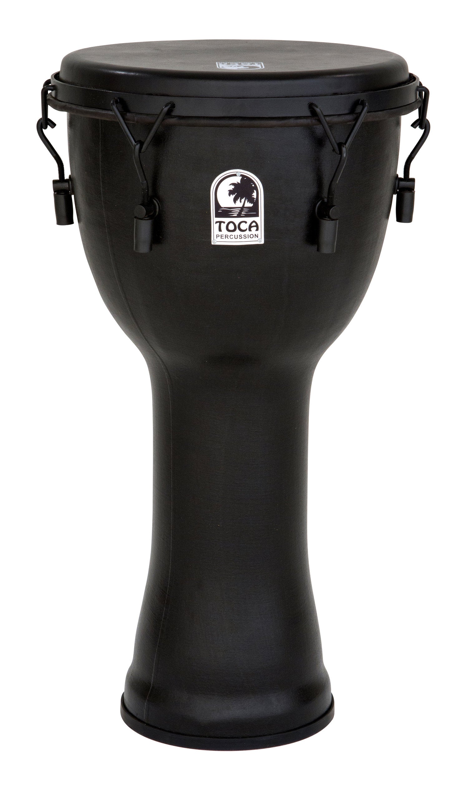 Toca Djembe Freestyle mekaniskt stämd - svart mamba (SFDMX-12BM)
