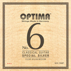 Optima Strängar för klassisk gitarr No. 6 Special Silver - Set Nylon medium (NO6.SNMT)