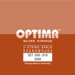Optima 3006 strängset för 5-strängad banjo, ögla