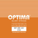 Optima 2704K sträng C .031 till 4-strängad banjo, kulände