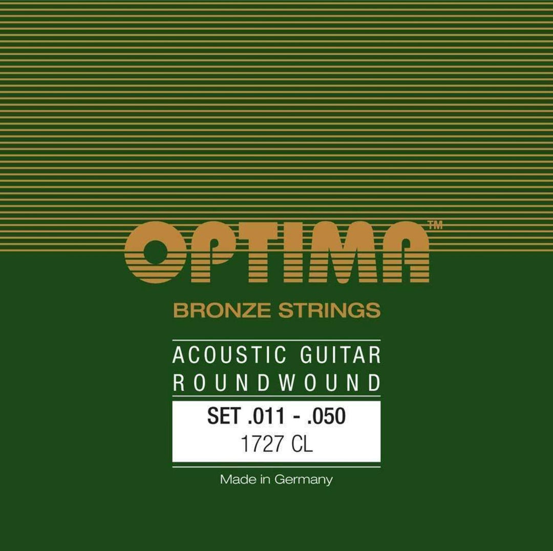 Optima strängar för akustiska Gitarrer bronssträngar - Set Custom-light (1727CL)