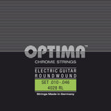 Optima Strings för elgitarr Chrome strings round wound – Komplett 12-strängad (4028.12RL)