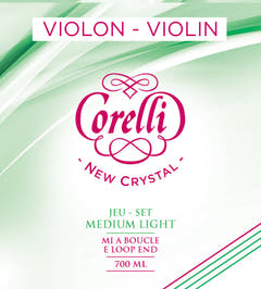 Corelli Fiolersträngar New Crystal - 3/4-set (3700M)