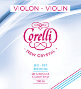 Corelli Fiolersträngar New Crystal - Medium (700M)