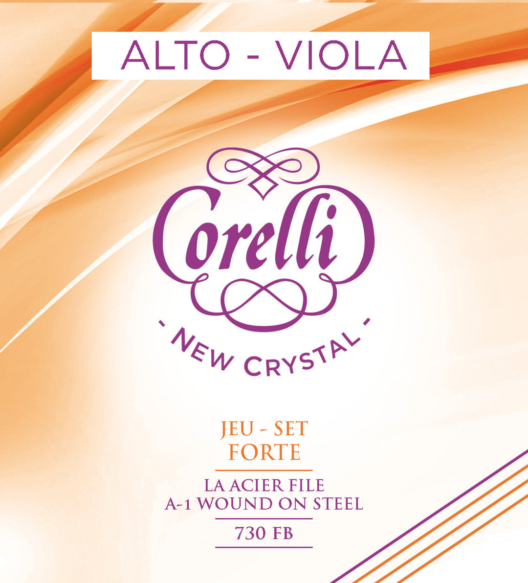 Corelli strängar för viola New Crystal - Forte (730FB)