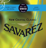 Savarez strängar för klassiska Gitarrer New Cristal Classic - Set hög (540CJ)