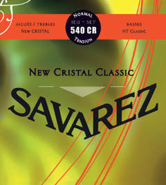 Savarez strängar för klassiska Gitarrer New Cristal Classic - Set (540CR)