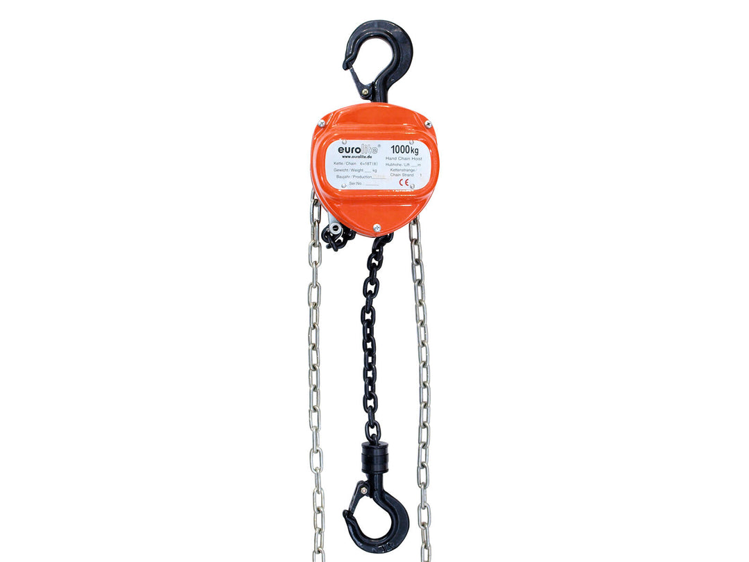 EUROLITE Kättingtelfer 6M/1.0T