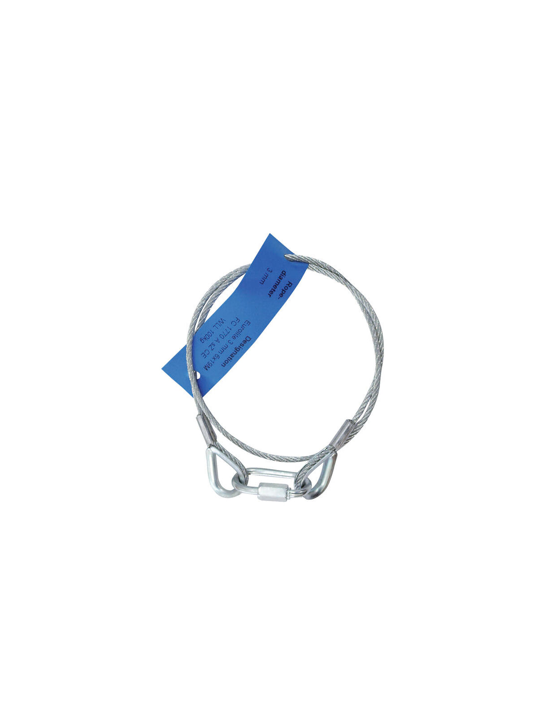 EUROLITE Safety Bond AG-5 3x600mm upp till 5kg sil