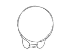 EUROLITE stållina (SC) 900x3mm silver
