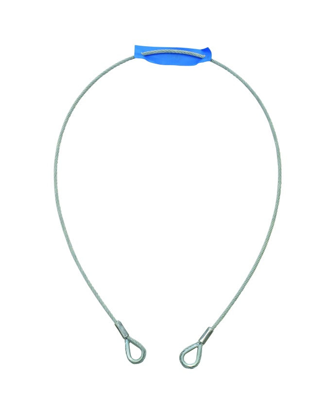 Säkerhetsvajer 100cm (15 kg) 4mm