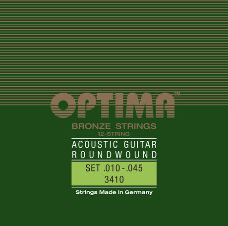 Optima 1727.12EL Bronze strängar till 12-strängad western-gitarr