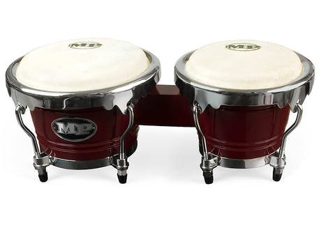 Mano MP1767-WRD Bongotrummor, vinröd