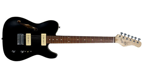 Michael Kelly 59 Thinline semi-hollow elgitarr, Gloss Black
