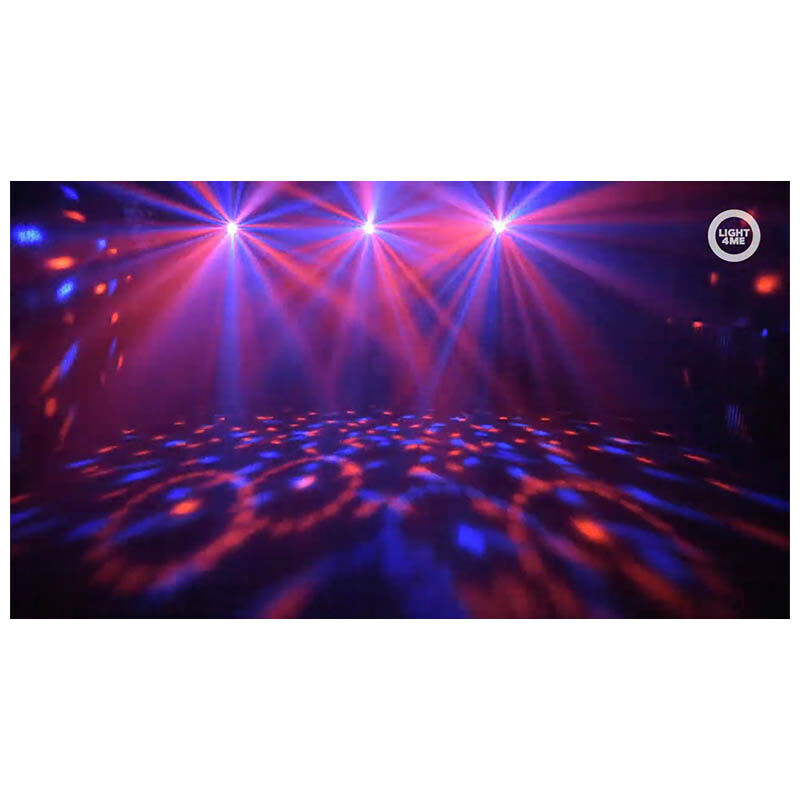 Light4Me T-Bar LED PAR flower Ball laser UV strobe