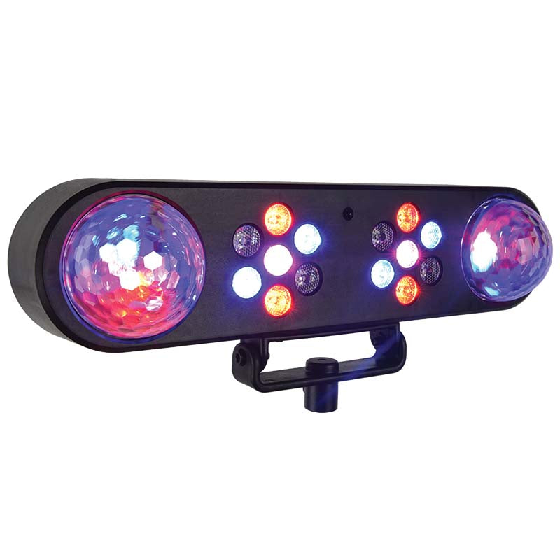 LIGHT4ME MAGIC BAR diskokulleeffekt LED PAR + stativ + fjärrkontroll