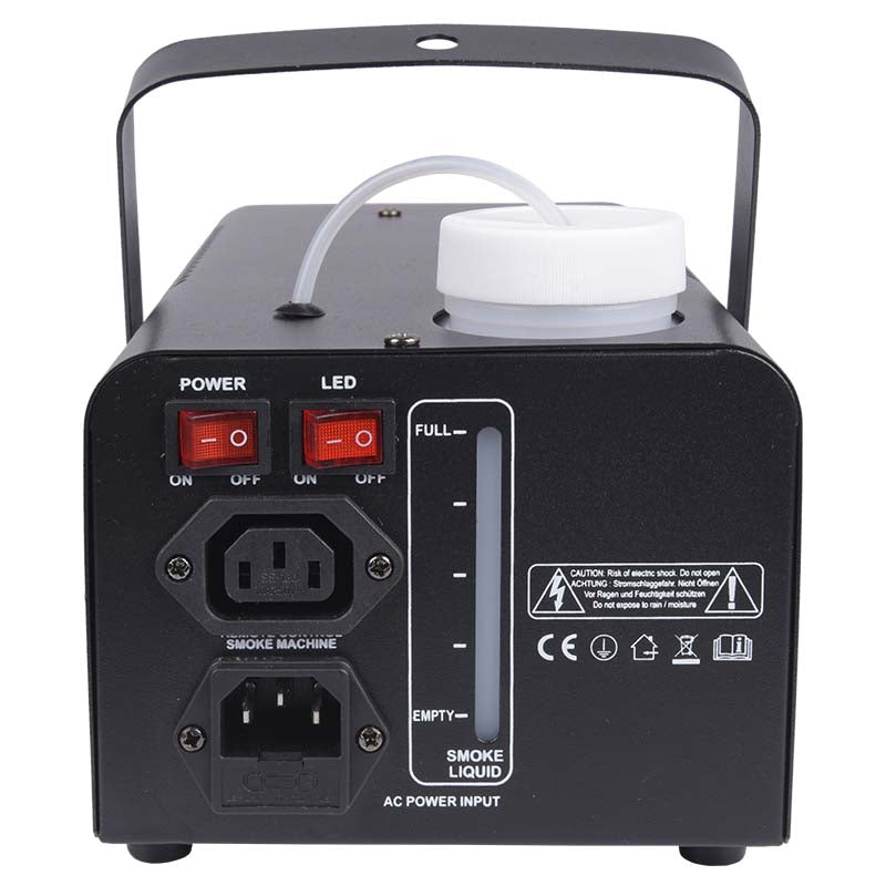 LIGHT4ME S 700W LED rökgenerator effektgenerator fjärrkontroll
