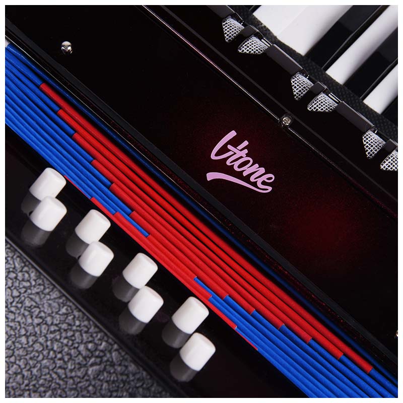V-TONE ZENEK BK barn-Dragspel svart