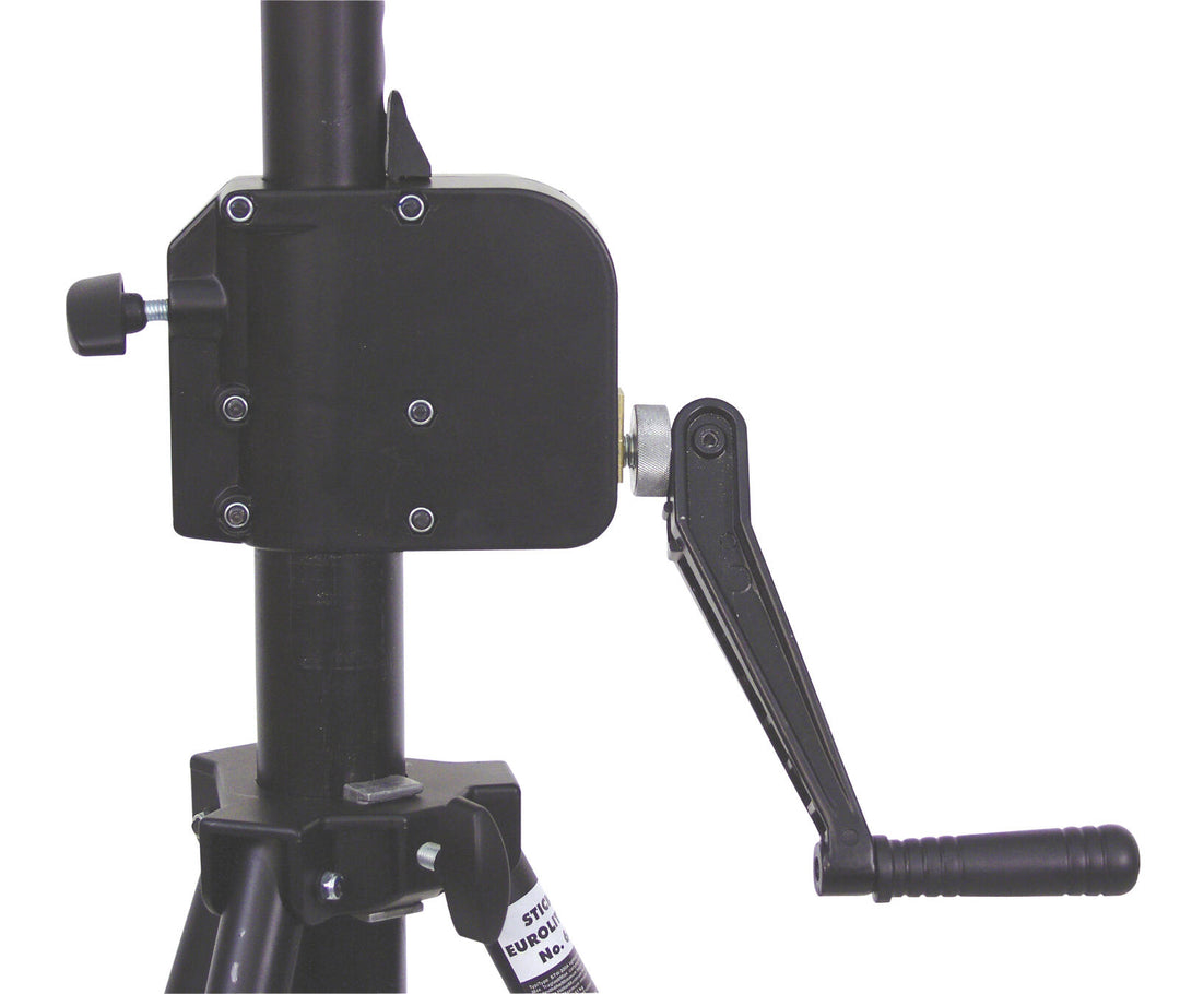 EUROLITE STW-370S Vinschdrivet stativ 370 cm stål