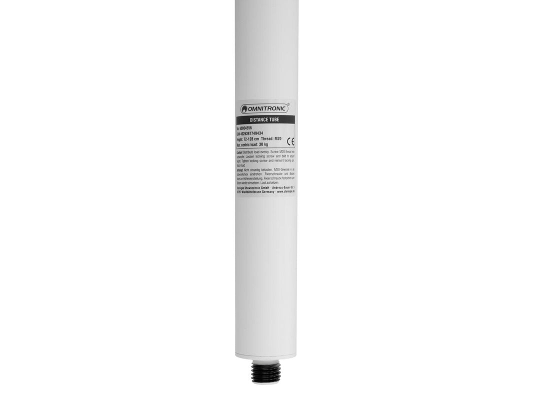 OMNITRONIC Distance Tube Subwoofer/Satellite white