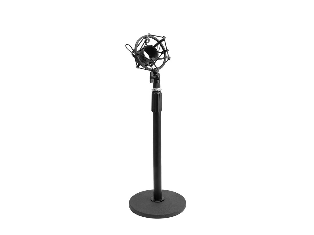 OMNITRONIC MSP-1 Mikrofonstativ med stötdämpare och popfilter