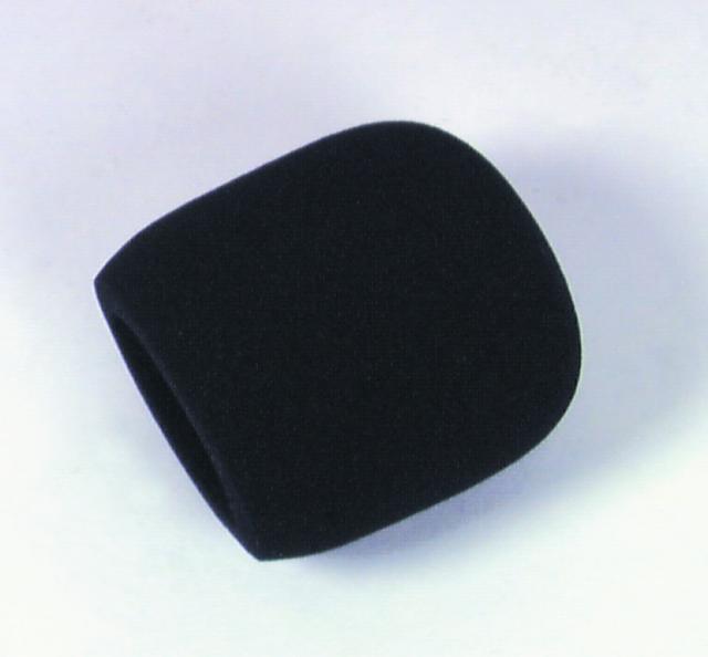 Mikrofonvindruta, svart, d = 40-50 mm