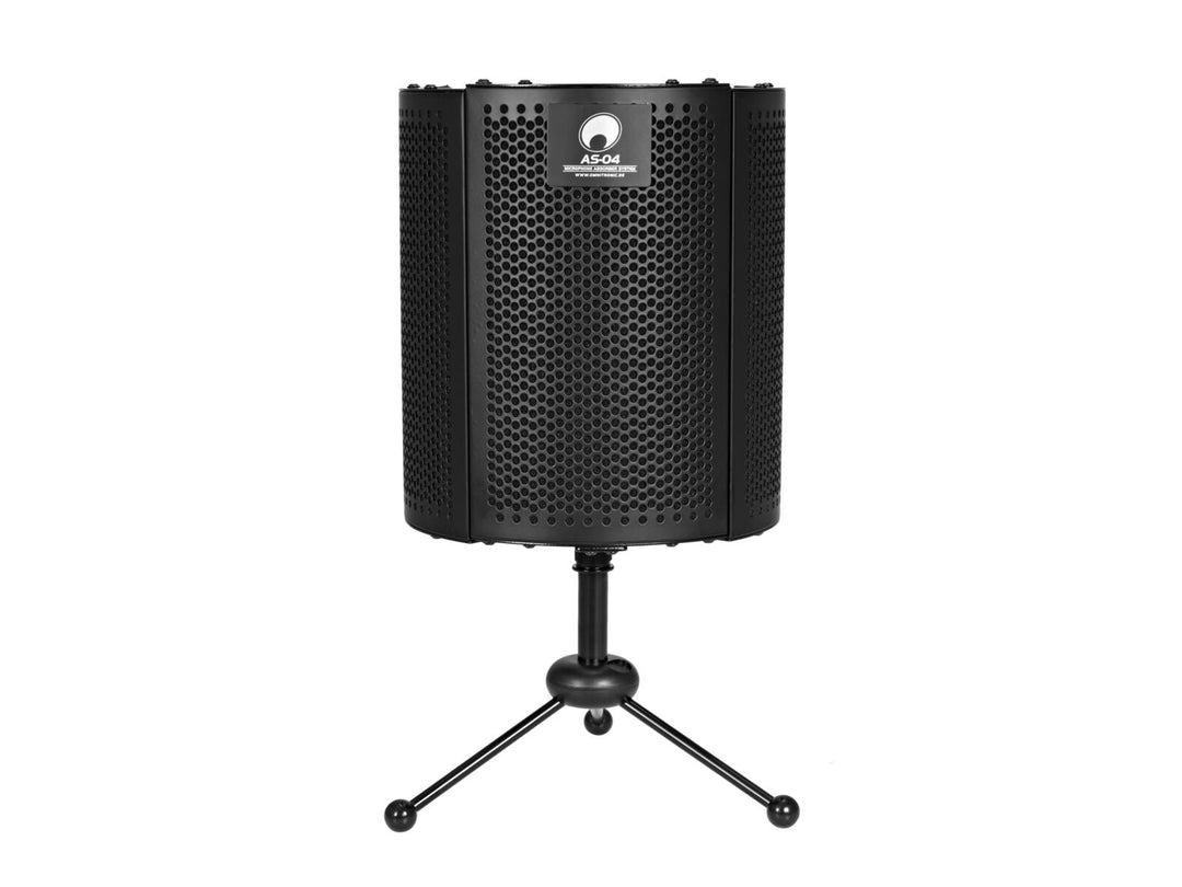 OMNITRONIC AS-04 Desk Microphone Absorber System, hopfällbart inkl. stativ