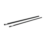 ALUTRUSS aluminiumrör (svart, 50x2mm, 2m)