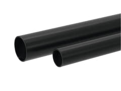 ALUTRUSS aluminiumrör (svart, 50x2mm, 2m)