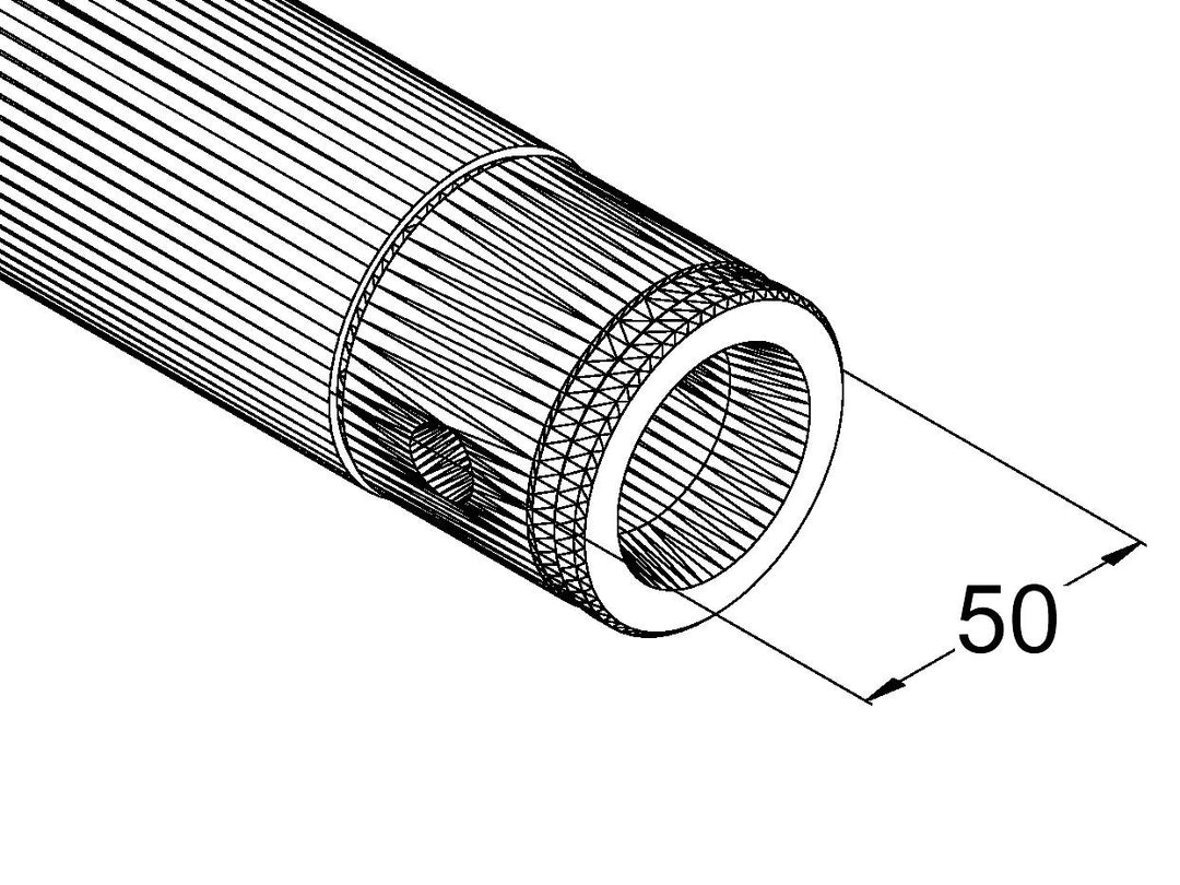 ALUTRUSS SINGLELOCK SP-S2500 QUICK-LOCK rör bk