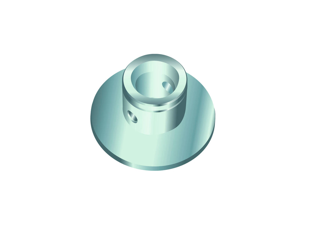 ALUTRUSS SINGLELOCK Bottenplatta SBPR (rund)