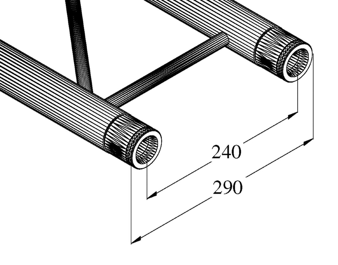ALUTRUSS BILOCK BQ2-290 2-vägs korsbalk