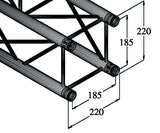 Alutruss DECOLOCK DQ4-250 (0,25m)