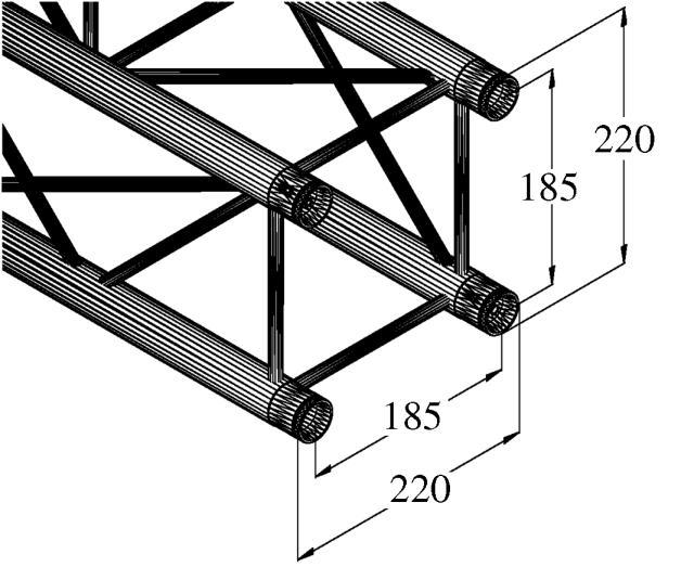Alutruss DECOLOCK DQ4-4000 (4m)