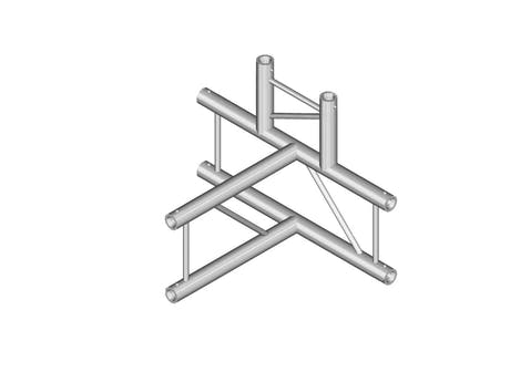 ALUTRUSS BILOCK E-GL22 T42-V 4-vägs hörn 90°