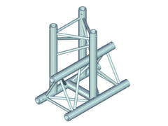 ALUTRUSS TRILOCK E-GL33 T-35 3-vägs T-stycke