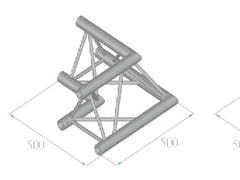 ALUTRUSS TRILOCK 6082AC-21 2-vägshörn 90°