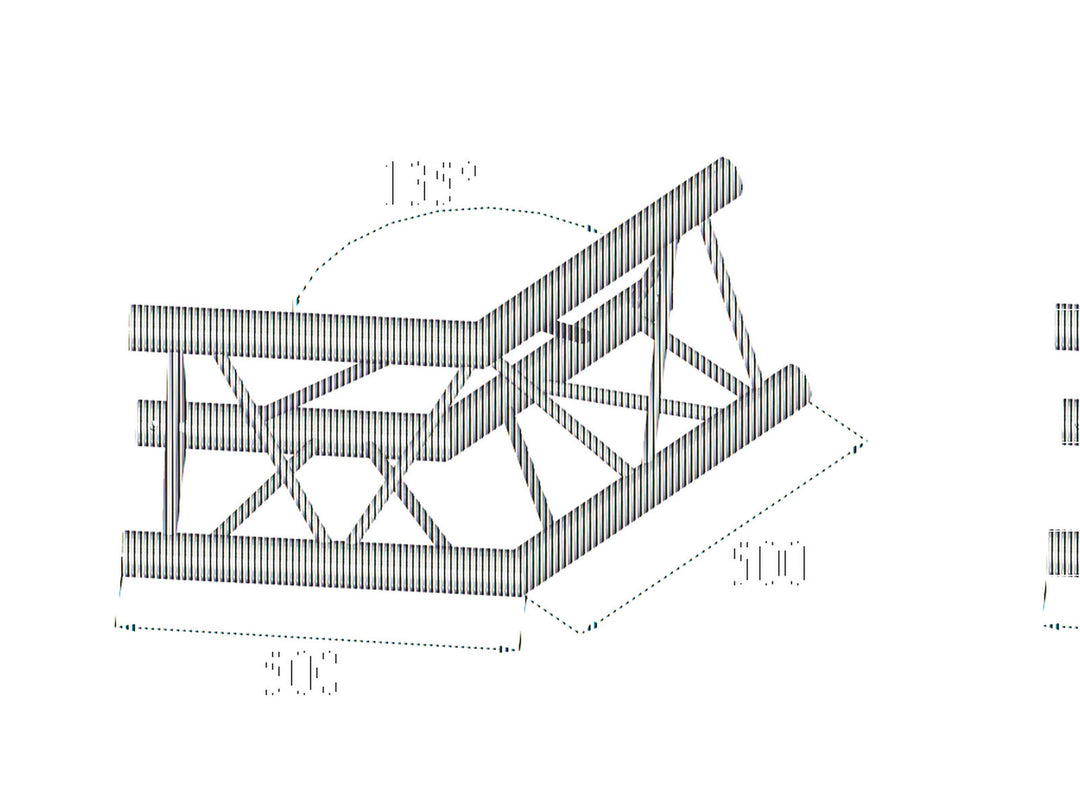 ALUTRUSS TRILOCK 6082AC-23 2-vägs hörn 135°