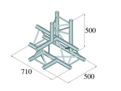 ALUTRUSS TRILOCK 6082AT-42 4-vägs stycke \/
