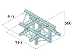 ALUTRUSS TRILOCK 6082AT-43 4-vägsdel /\