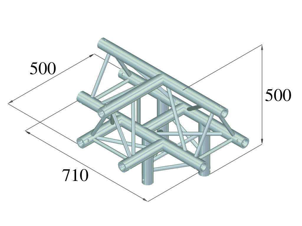 ALUTRUSS TRILOCK 6082AT-43 4-vägsdel /\