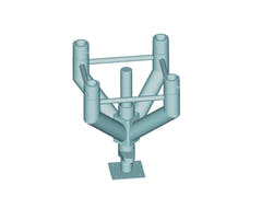 ALUTRUSS QUADLOCK nivelleringsplattform QNF-300